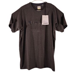 Husqvarna tshirt mens 2XL XXL gray short sleeve graphic tee motorcycles